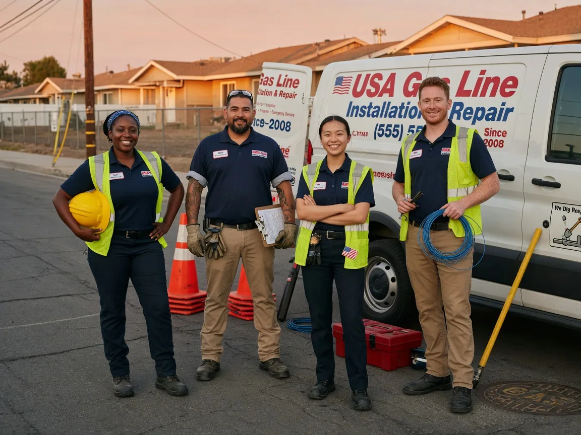 Gas Line Installation company in Lebec, CA